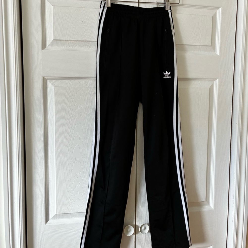 Adidas flared track pants